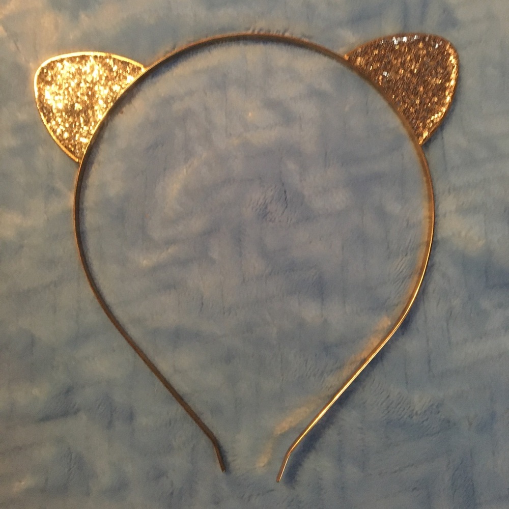Sparkly Kitten Ears Headband.